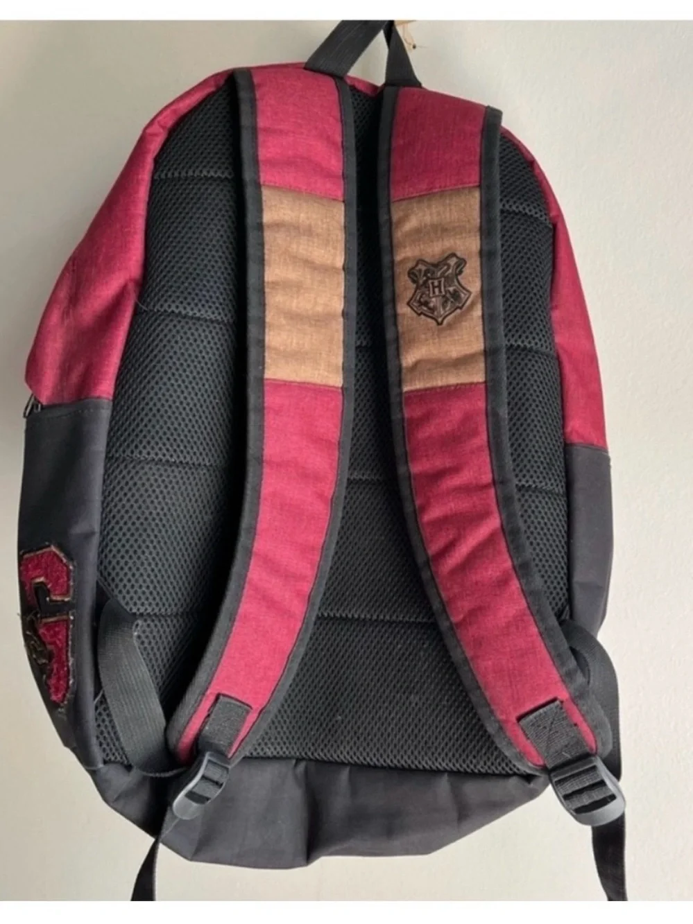 Gryffindor Harry Potter Color Block Backpack Red School Travel